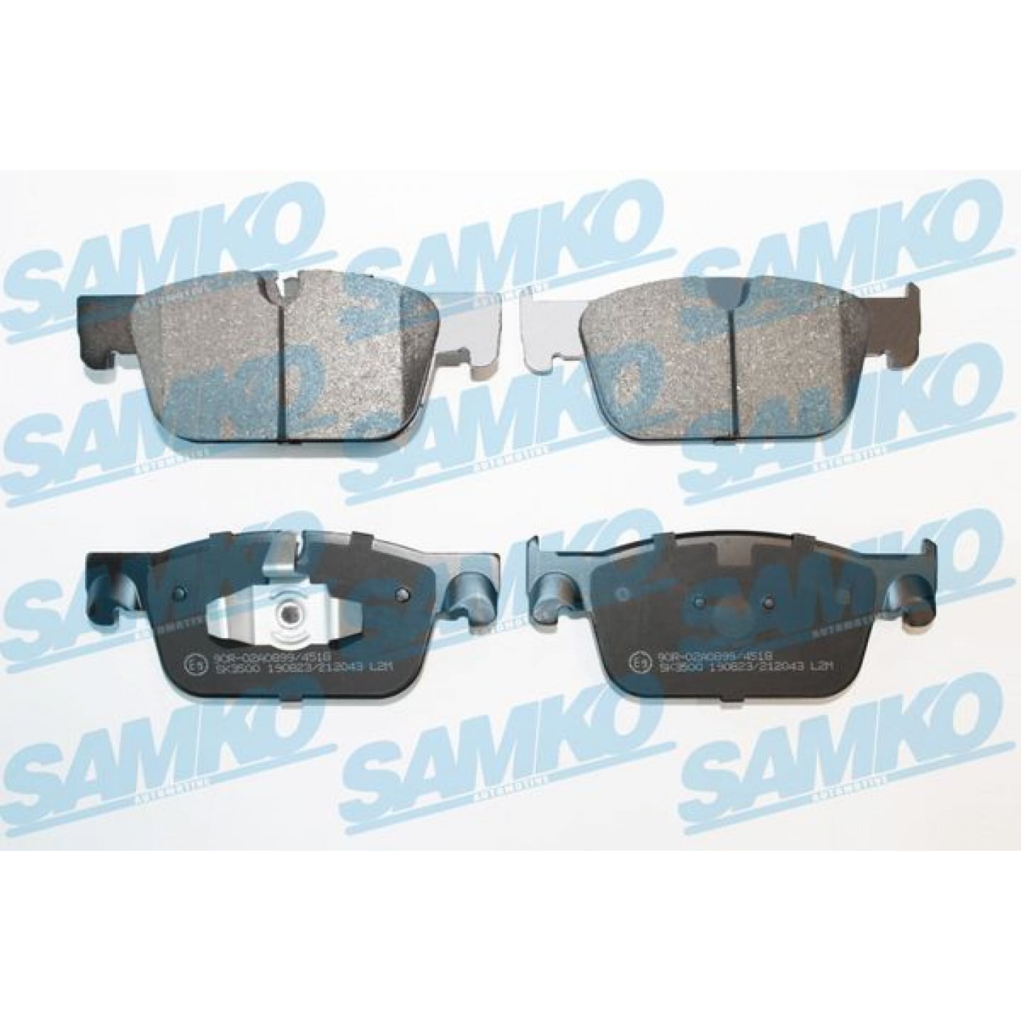 Kit pastiglie freno, Freno a disco SAMKO 5SP2043