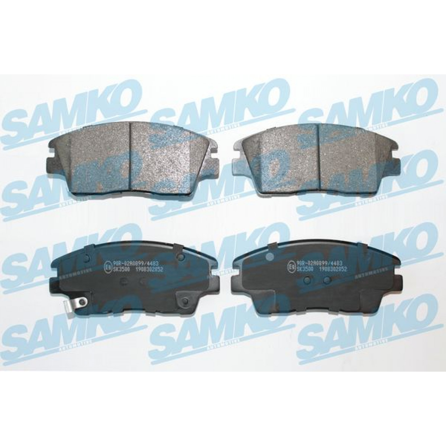 Kit pastiglie freno, Freno a disco SAMKO 5SP2052