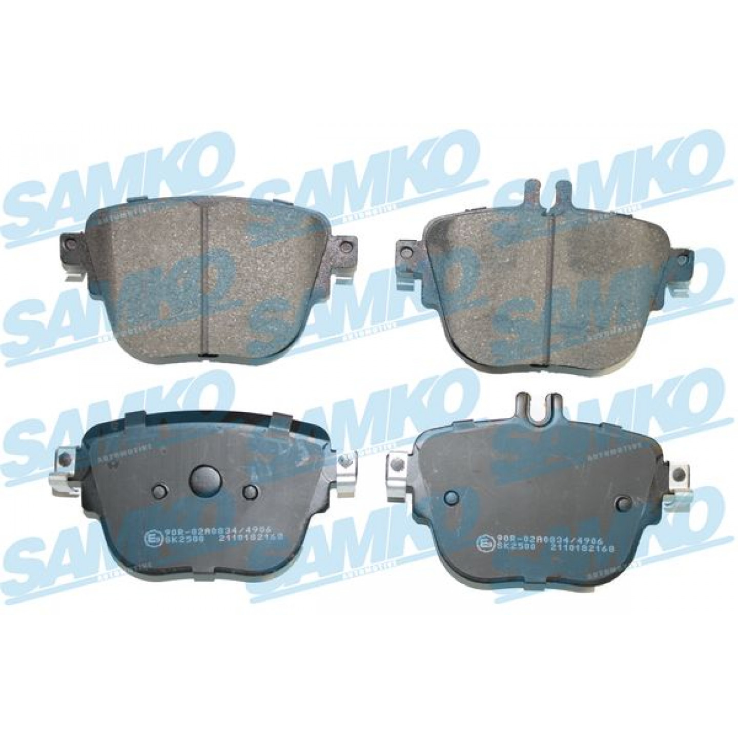 Kit pastiglie freno, Freno a disco SAMKO 5SP2168