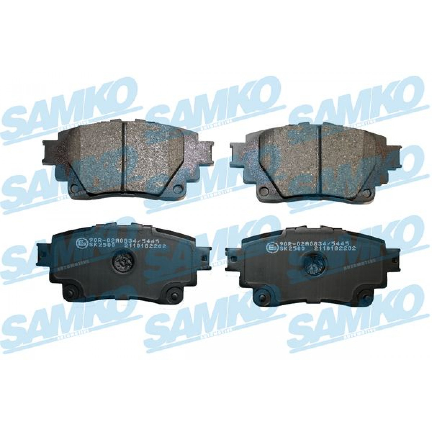 Kit pastiglie freno, Freno a disco SAMKO 5SP2202