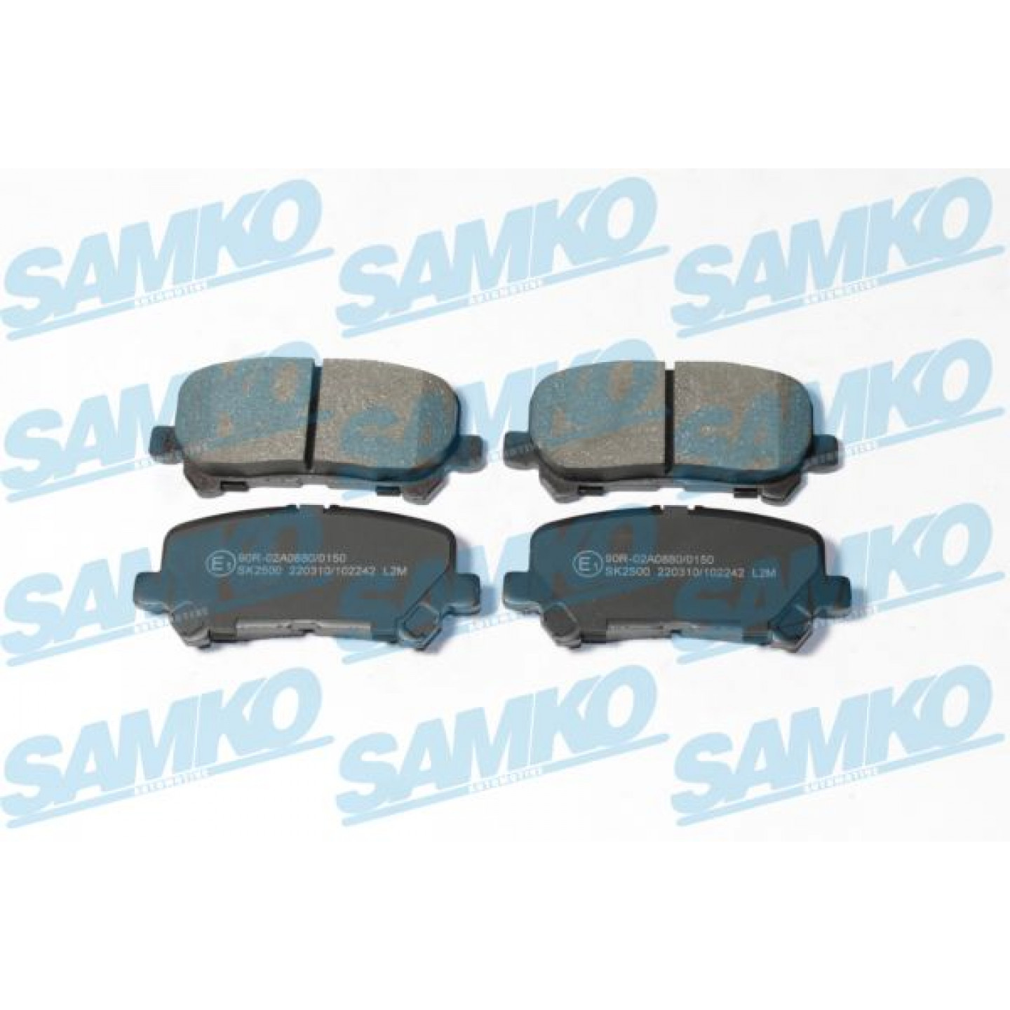 Kit de plaquettes de frein, frein à disque SAMKO 5SP2242