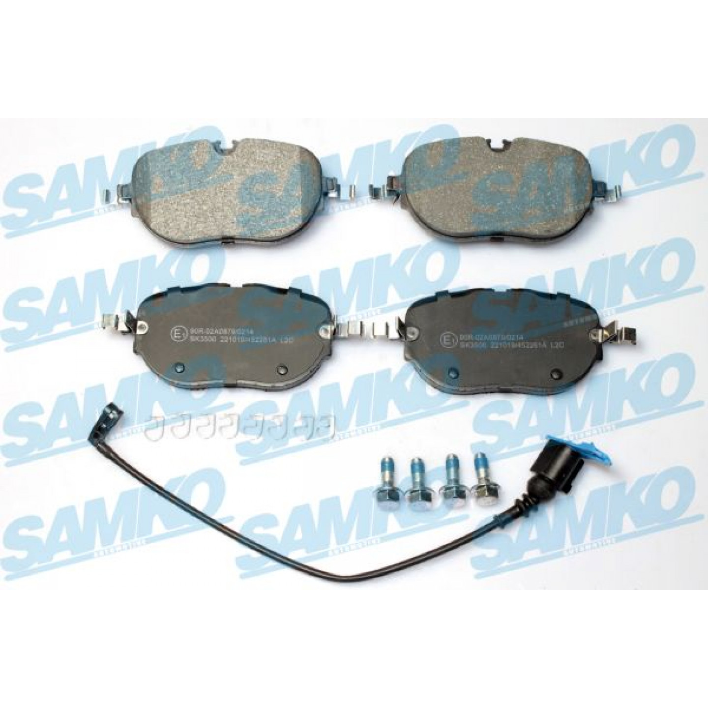 Kit de plaquettes de frein, frein à disque SAMKO 5SP2261A