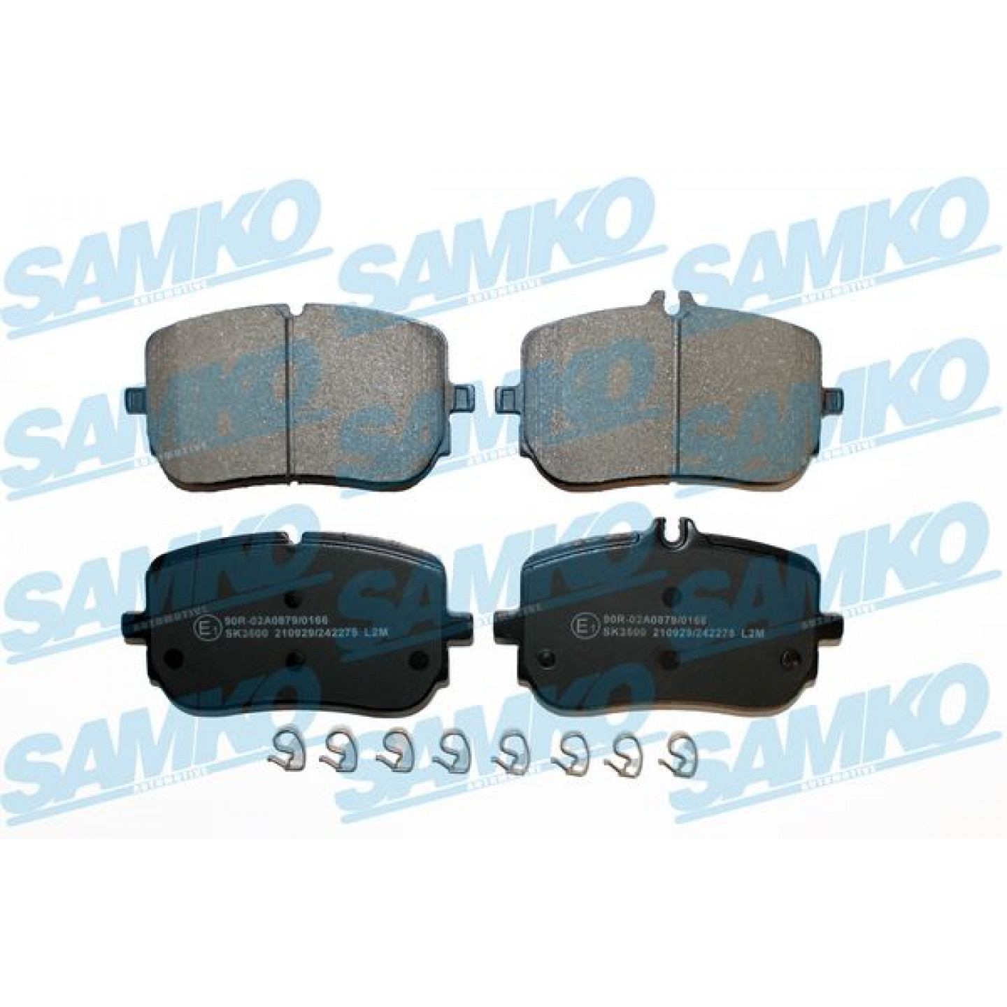 Kit de plaquettes de frein, frein à disque SAMKO 5SP2275