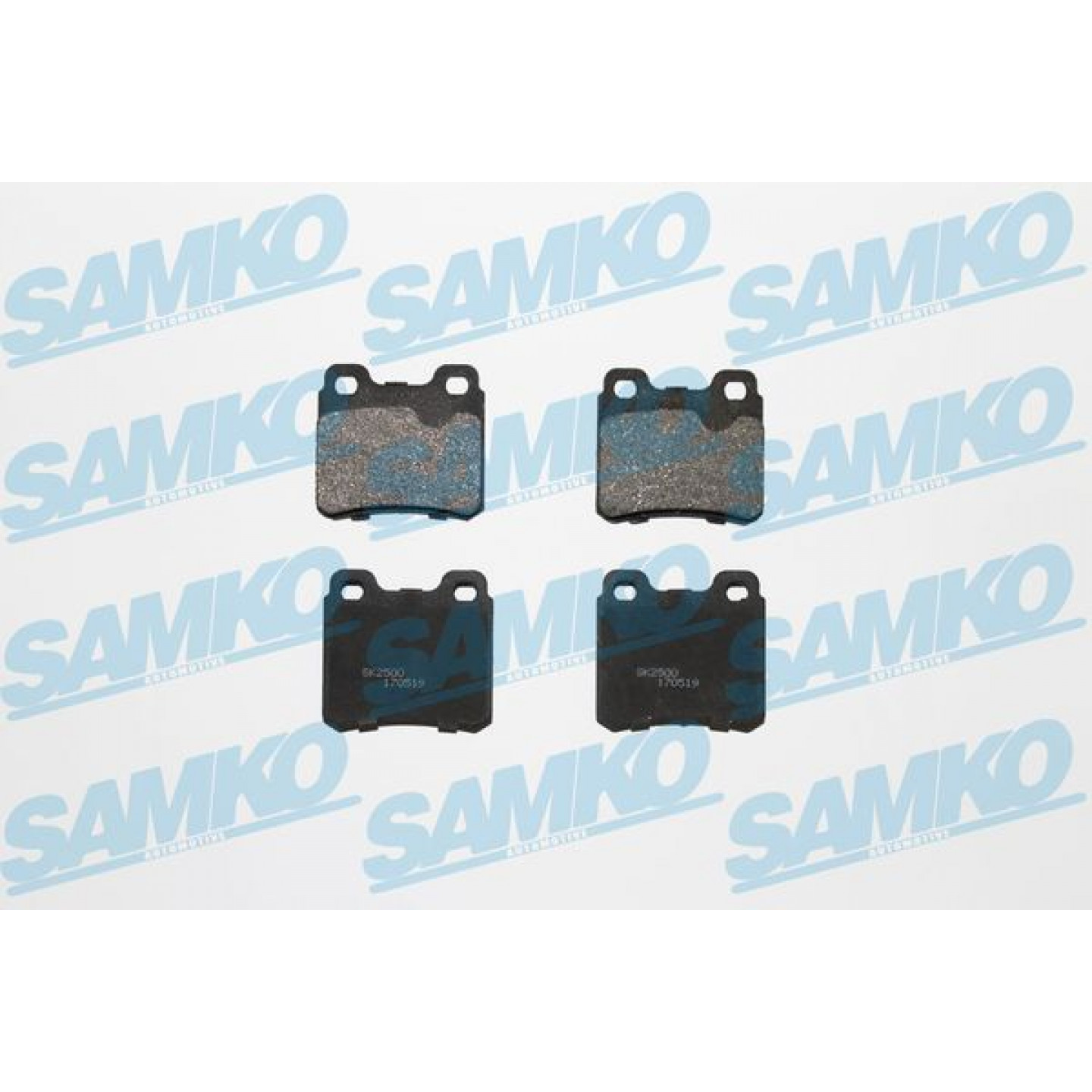 Kit pastiglie freno, Freno a disco SAMKO 5SP317