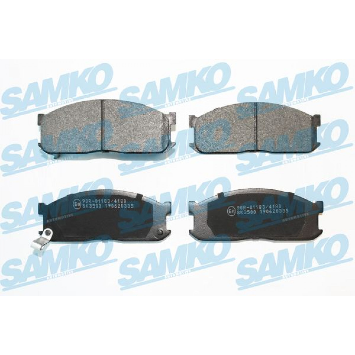 Kit pastiglie freno, Freno a disco SAMKO 5SP335