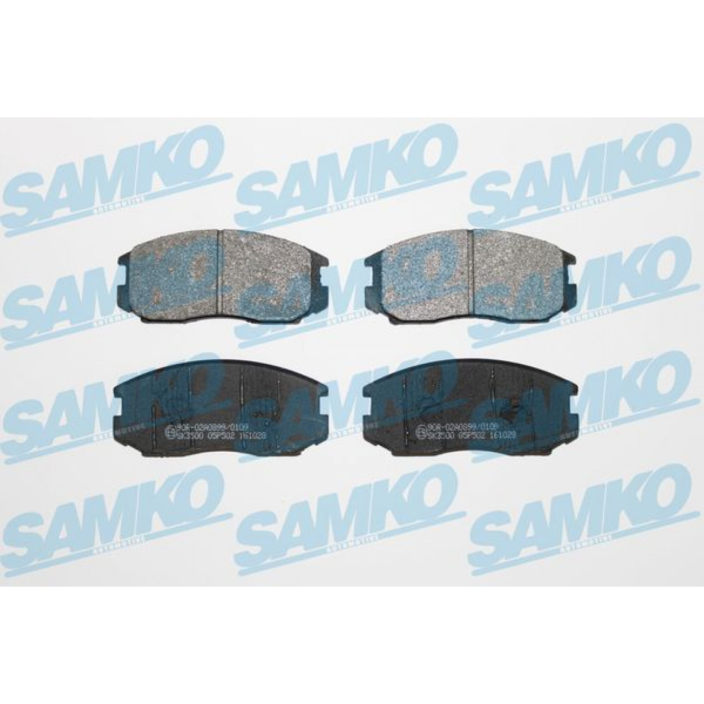 Kit de plaquettes de frein, frein à disque SAMKO 5SP502