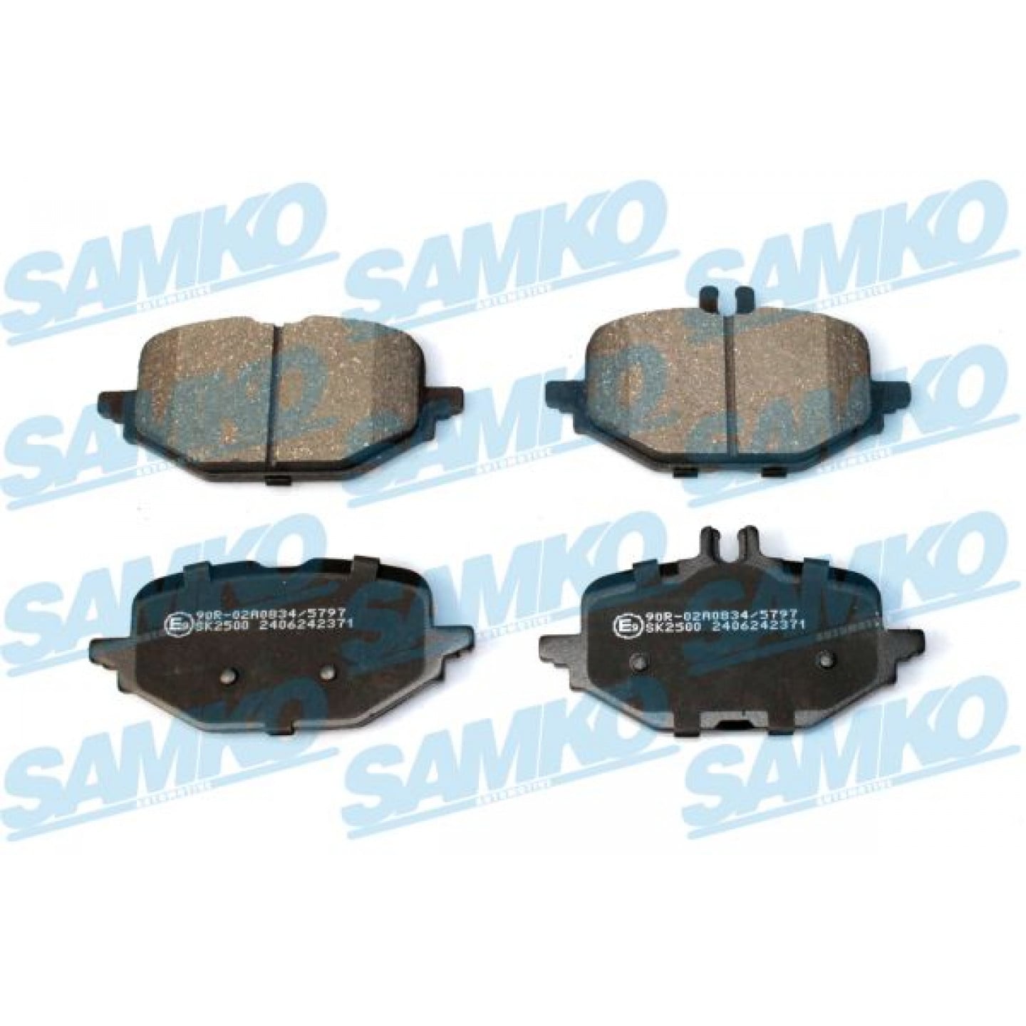 Kit pastiglie freno, Freno a disco SAMKO 5SP2371