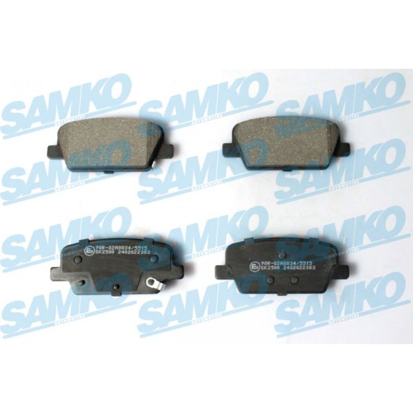Kit de plaquettes de frein, frein à disque SAMKO 5SP2383