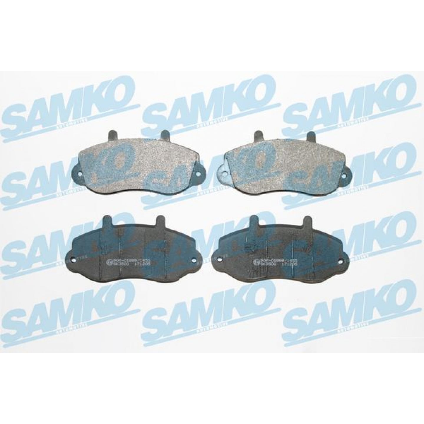 Kit de plaquettes de frein, frein à disque SAMKO 5SP663