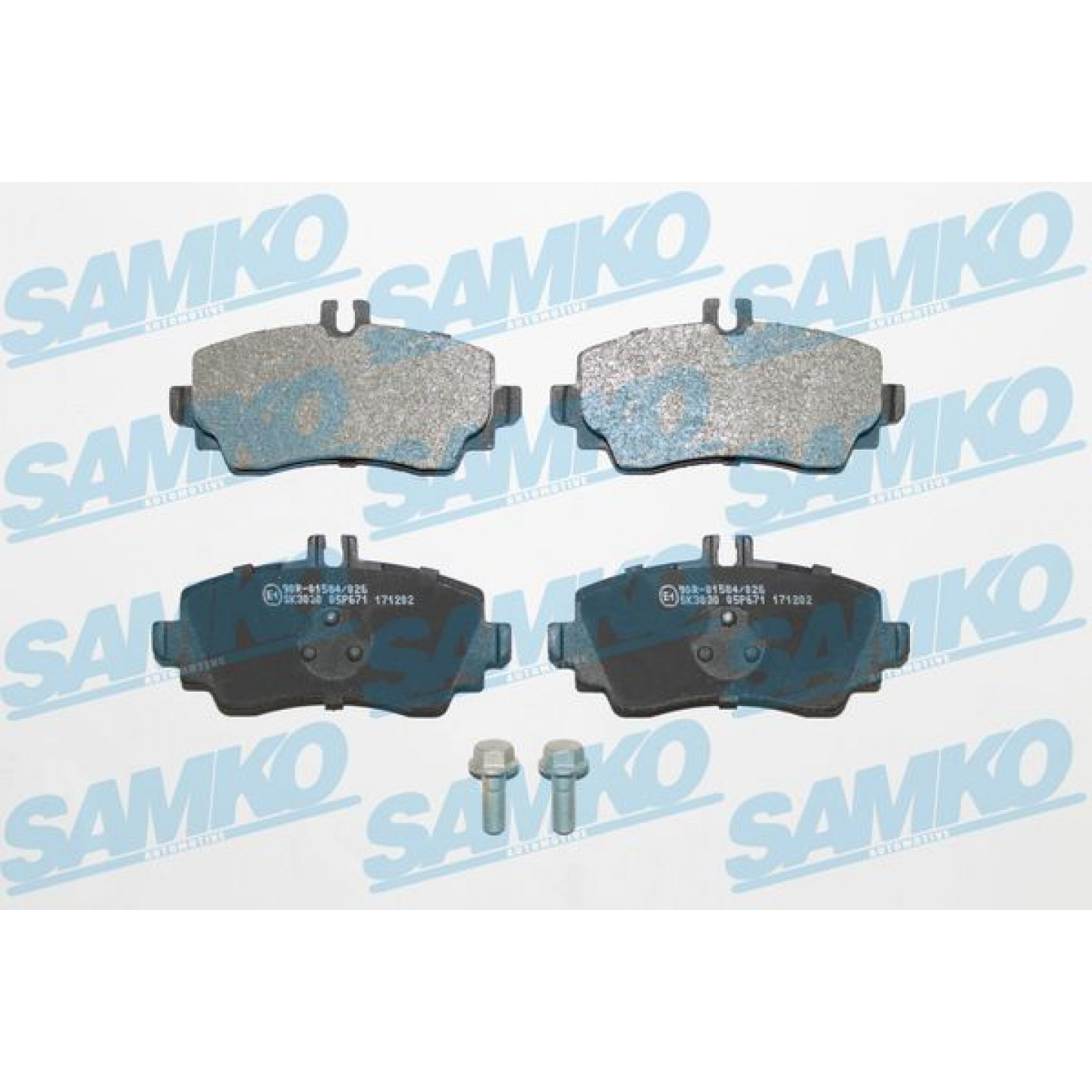 Kit de plaquettes de frein, frein à disque SAMKO 5SP671