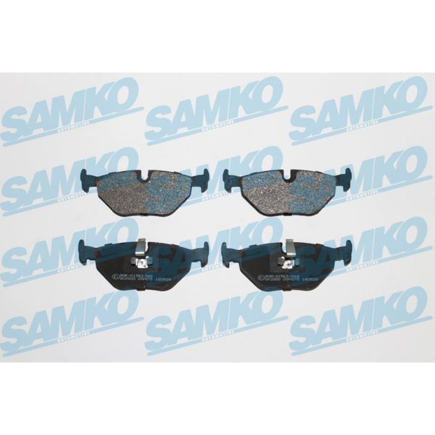 Kit pastiglie freno, Freno a disco SAMKO 5SP675