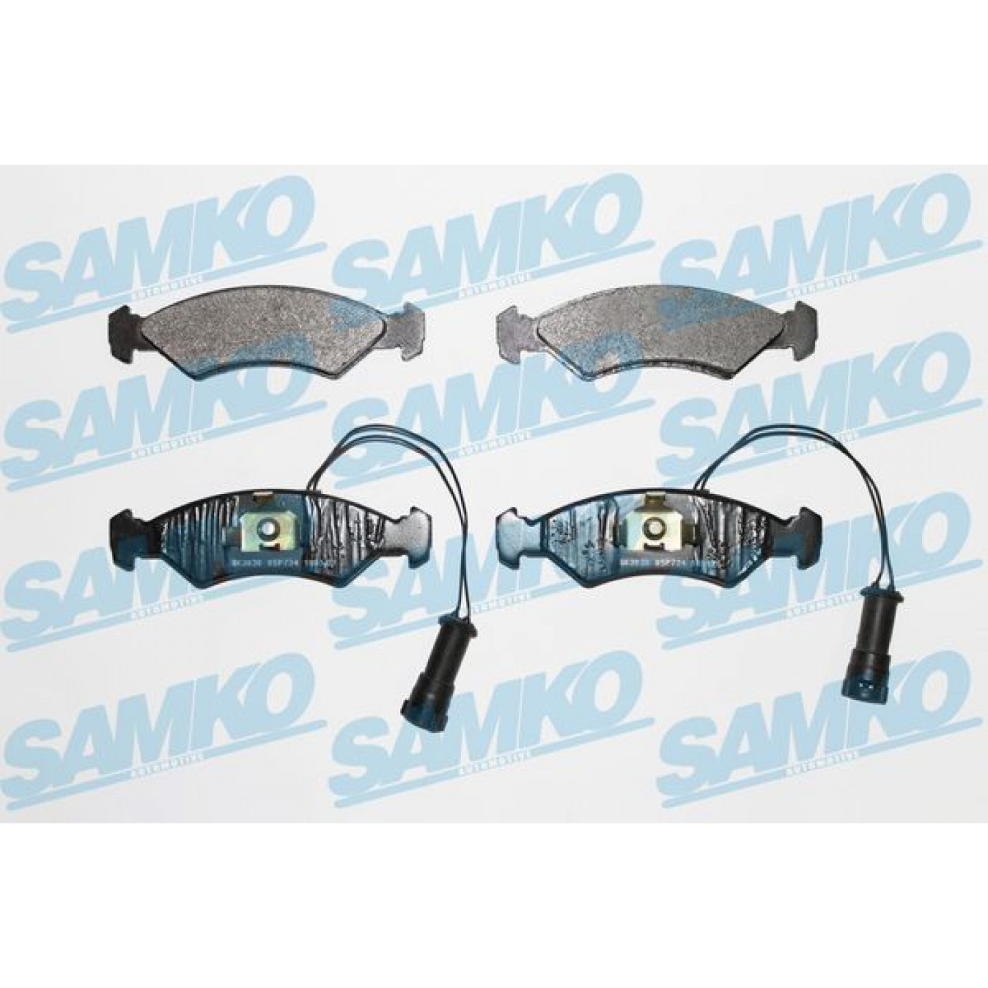 Kit pastiglie freno, Freno a disco SAMKO 5SP734