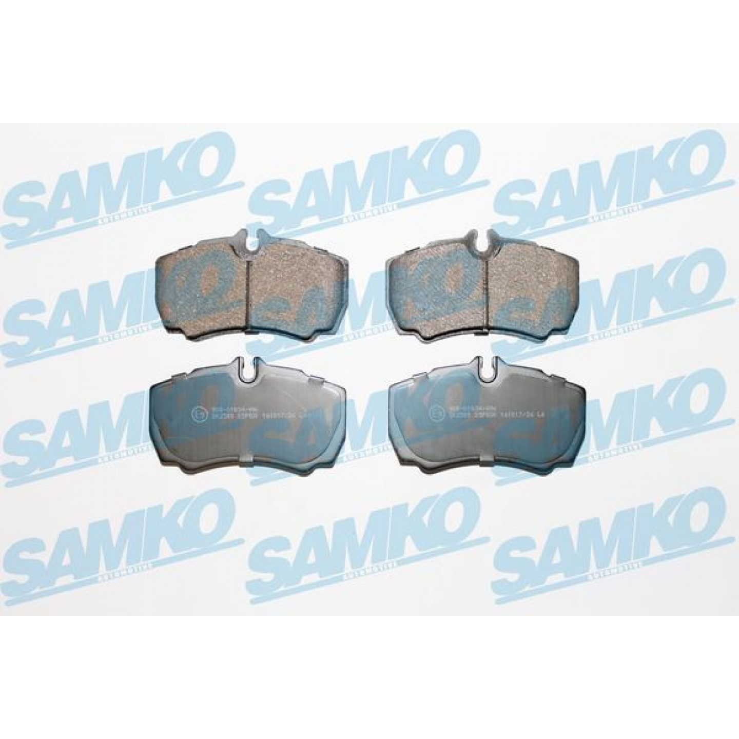 Kit pastiglie freno, Freno a disco SAMKO 5SP830