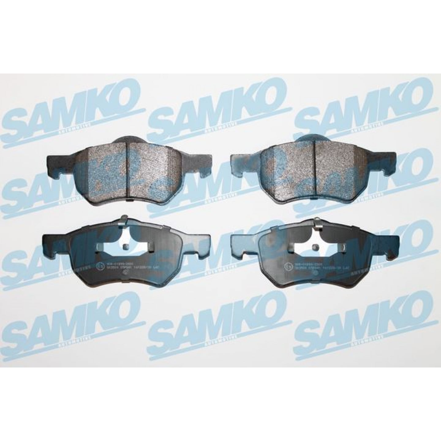 Kit de plaquettes de frein, frein à disque SAMKO 5SP841