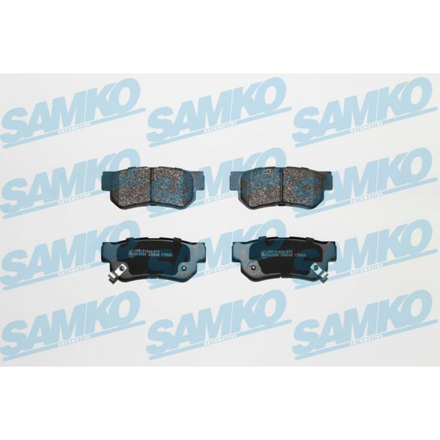 Kit pastiglie freno, Freno a disco SAMKO 5SP848
