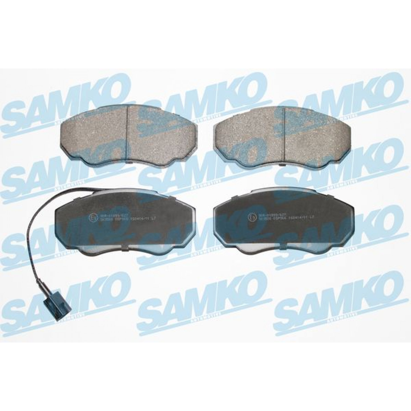 Kit pastiglie freno, Freno a disco SAMKO 5SP966