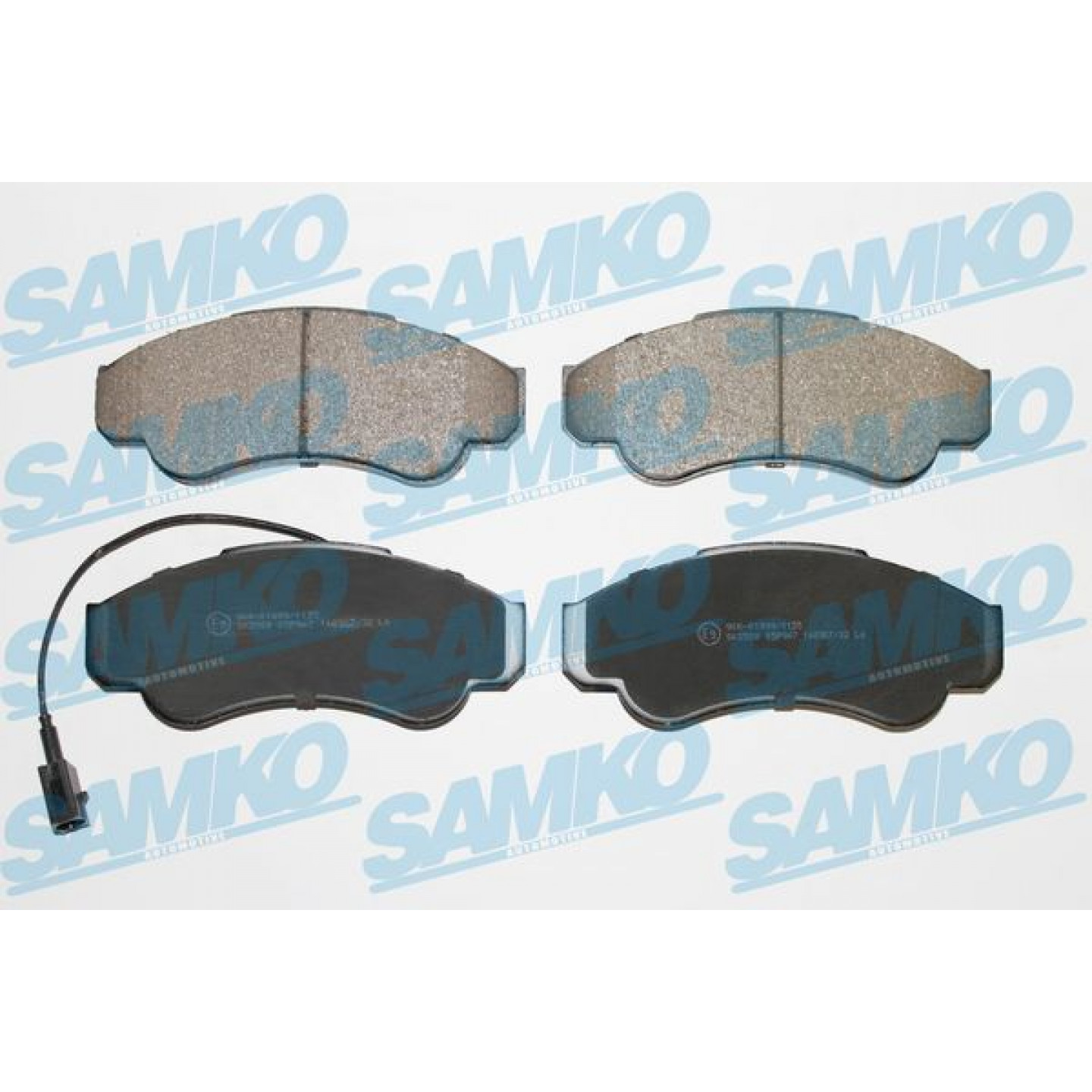 Kit pastiglie freno, Freno a disco SAMKO 5SP967