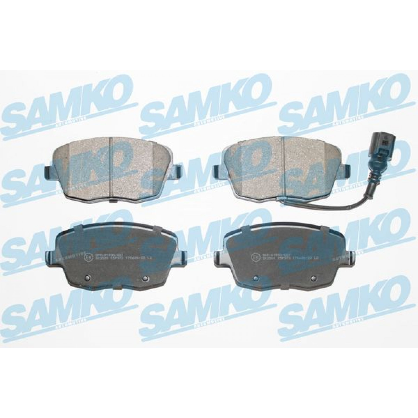 Kit de plaquettes de frein, frein à disque SAMKO 5SP973
