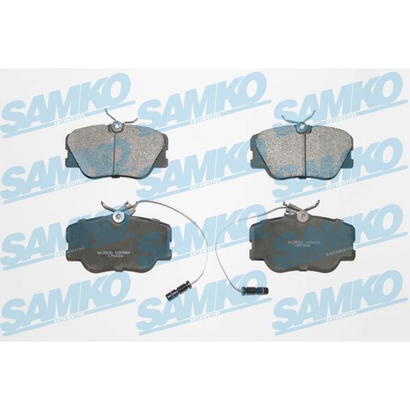 Kit de plaquettes de frein, frein à disque SAMKO 5SP986