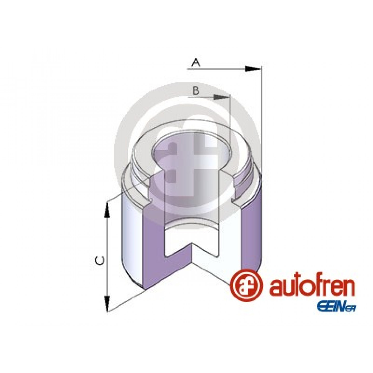 Stempel, bremsekaliber AUTOFREN SEINSA D025486