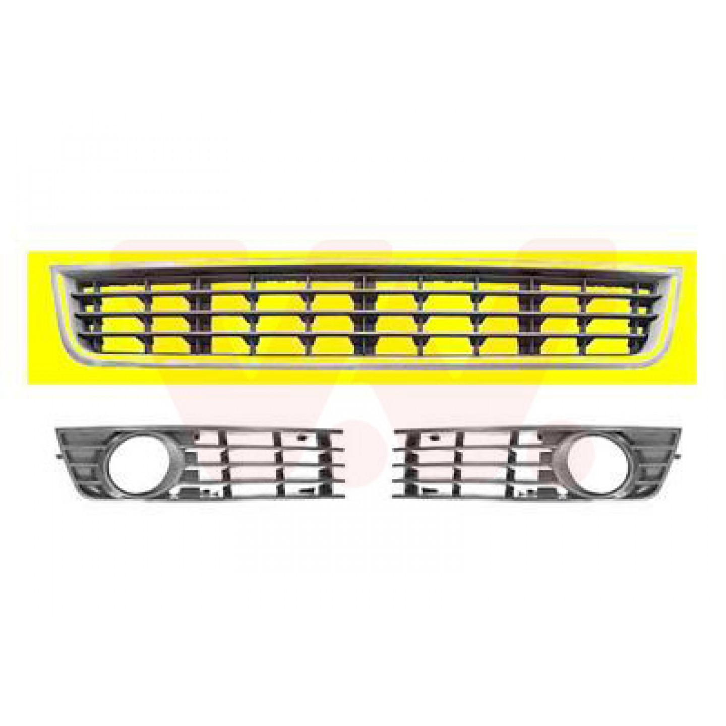 Ventilační mřížka, nárazník VAN WEZEL 0325590