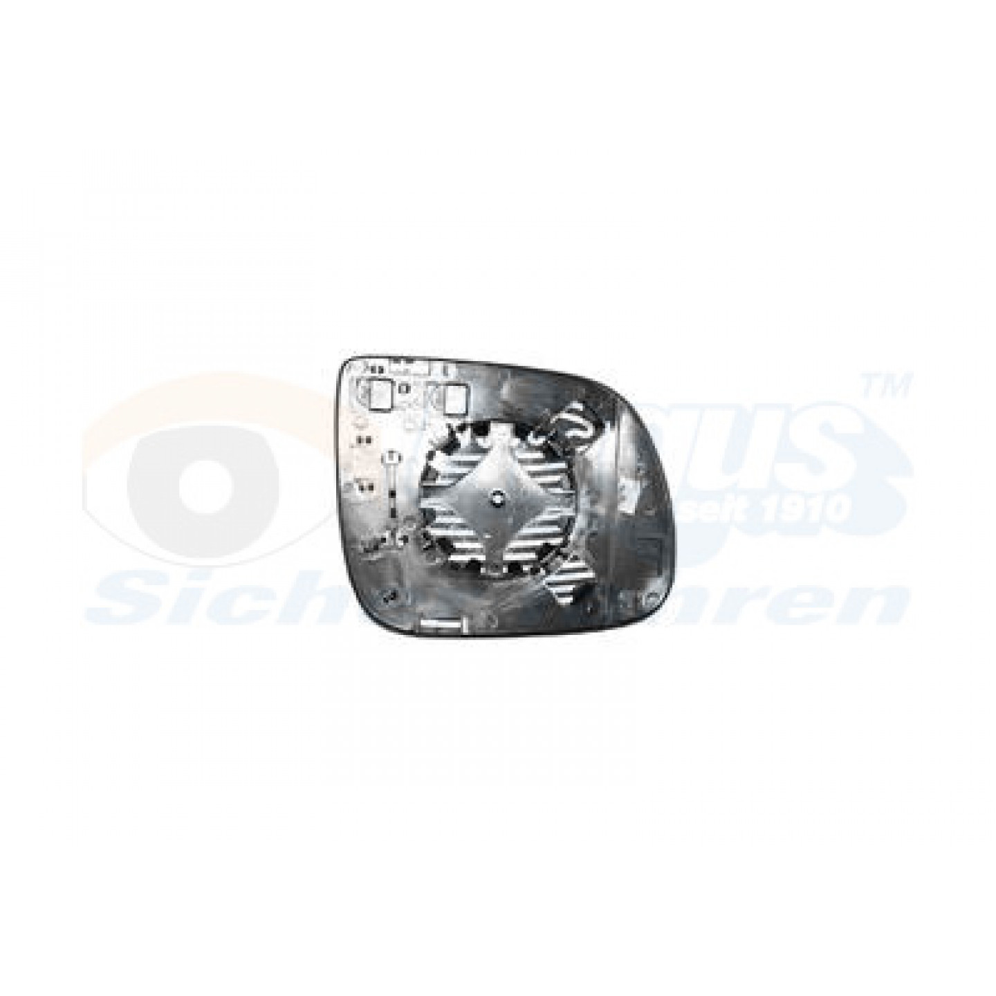 Spejlglas, udvendig spejl VAN WEZEL 0380837