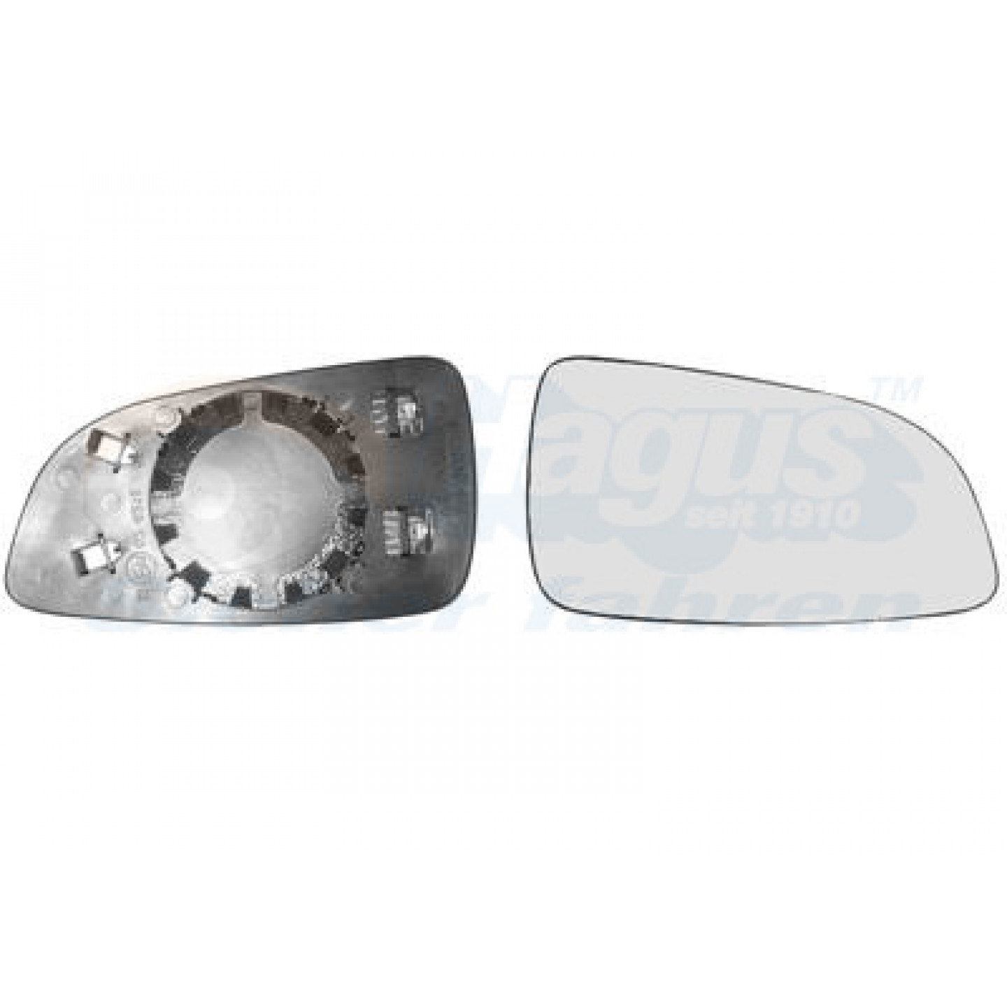 Spiegelglas, Außenspiegel VAN WEZEL 3745838