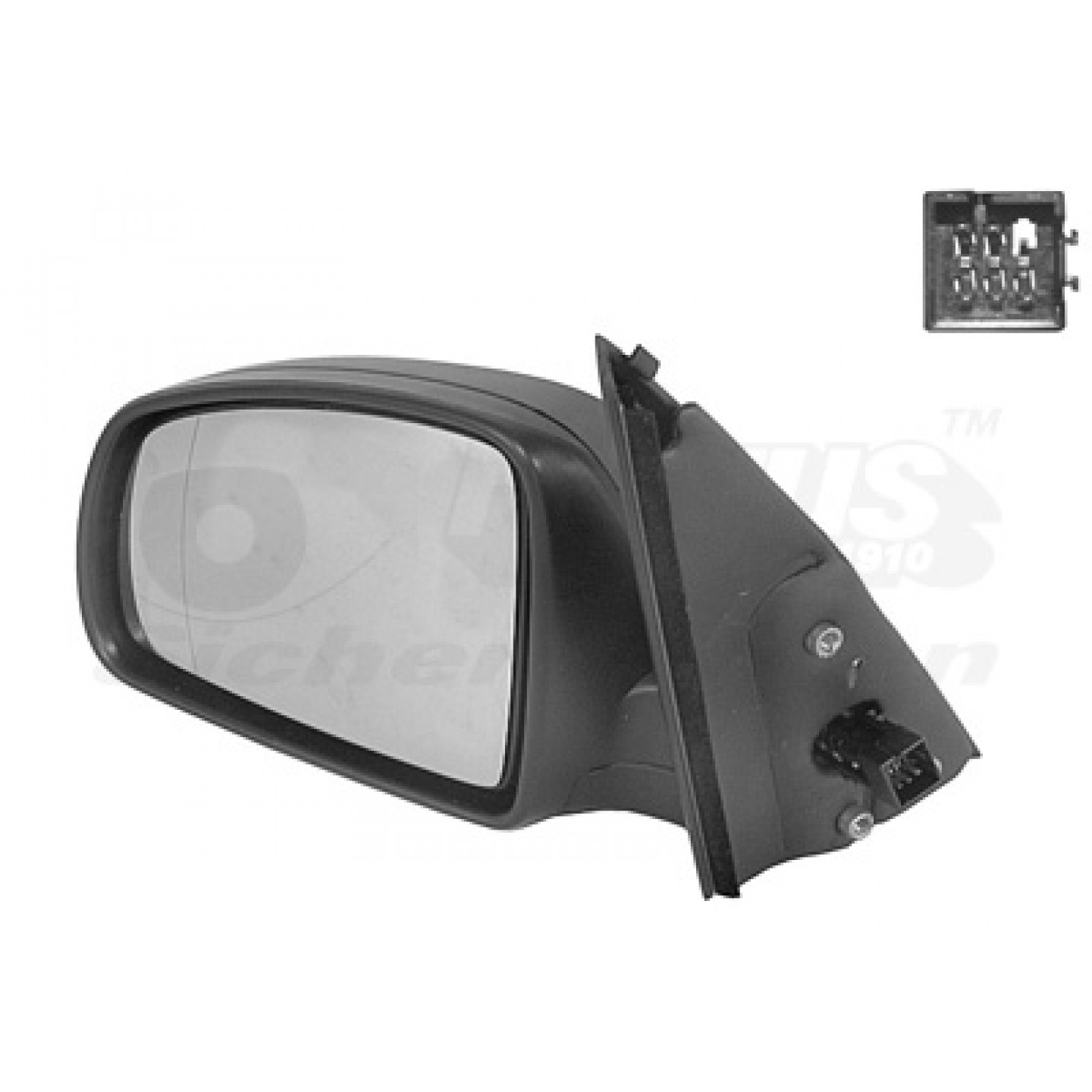 Vnější zpětné zrcátko VAN WEZEL 3781817