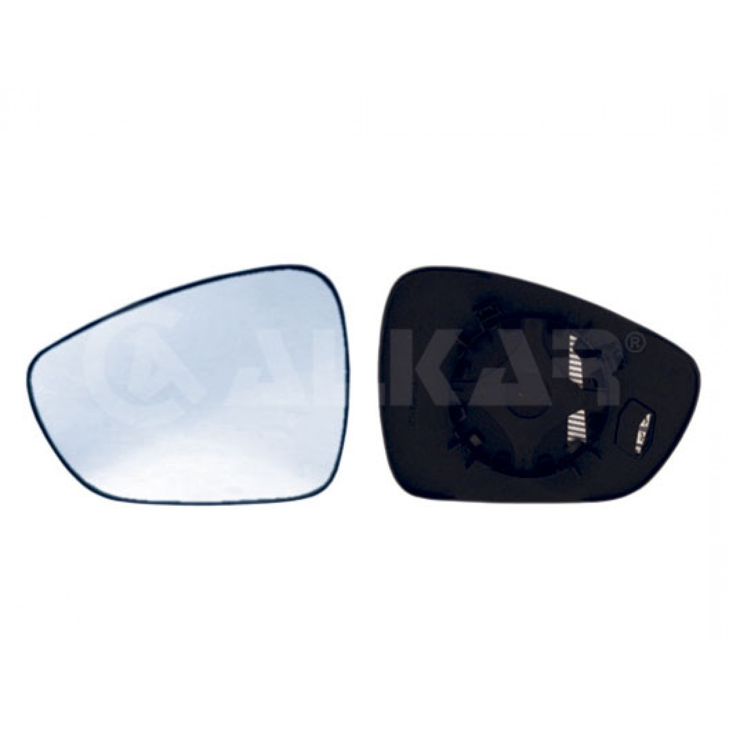 Spejlglas, udvendigt spejl ALKAR 6431860