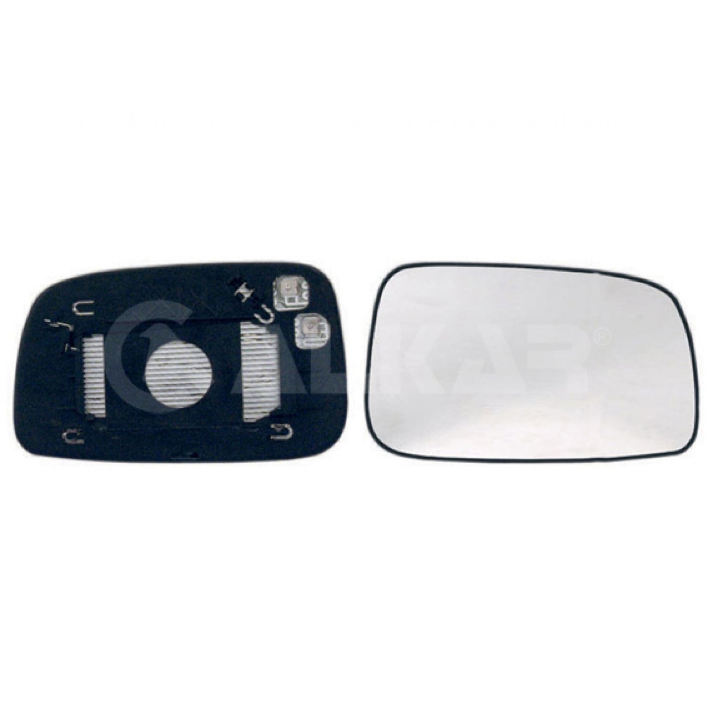 Spejlglas, udvendigt spejl ALKAR 6432265