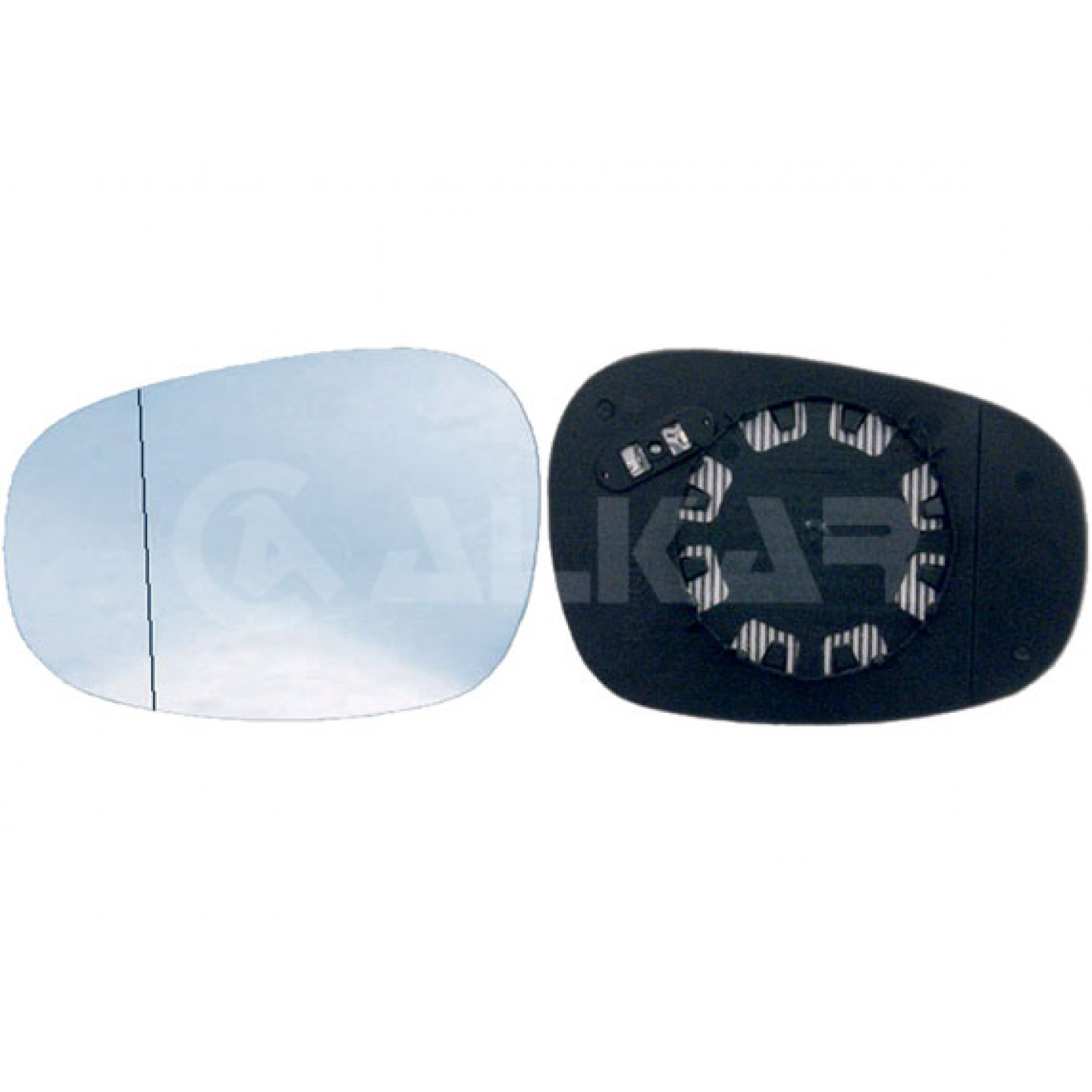 Spejlglas, udvendigt spejl ALKAR 6471861