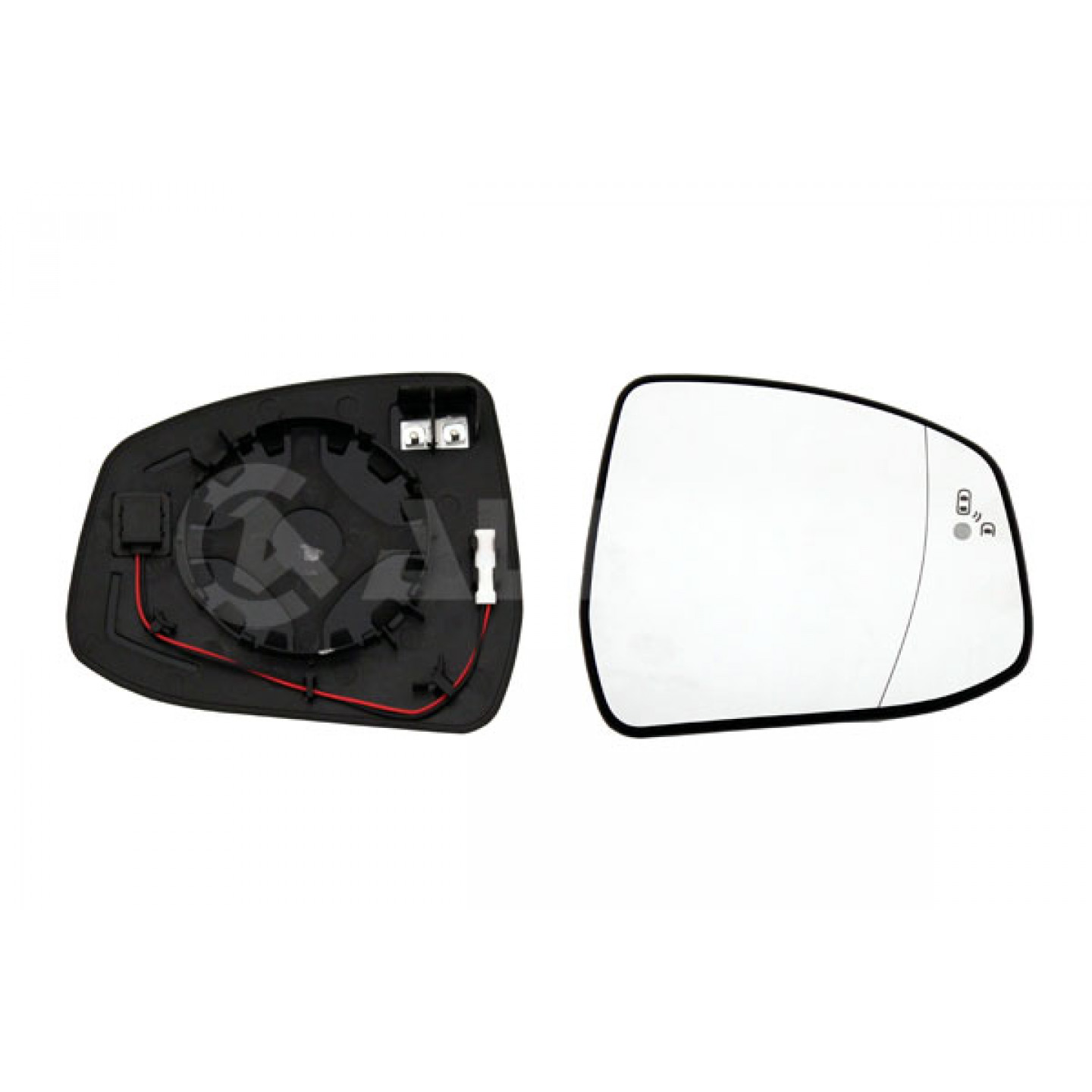 Alkar Cristal De Espejo, Retrovisor Exterior 6472405