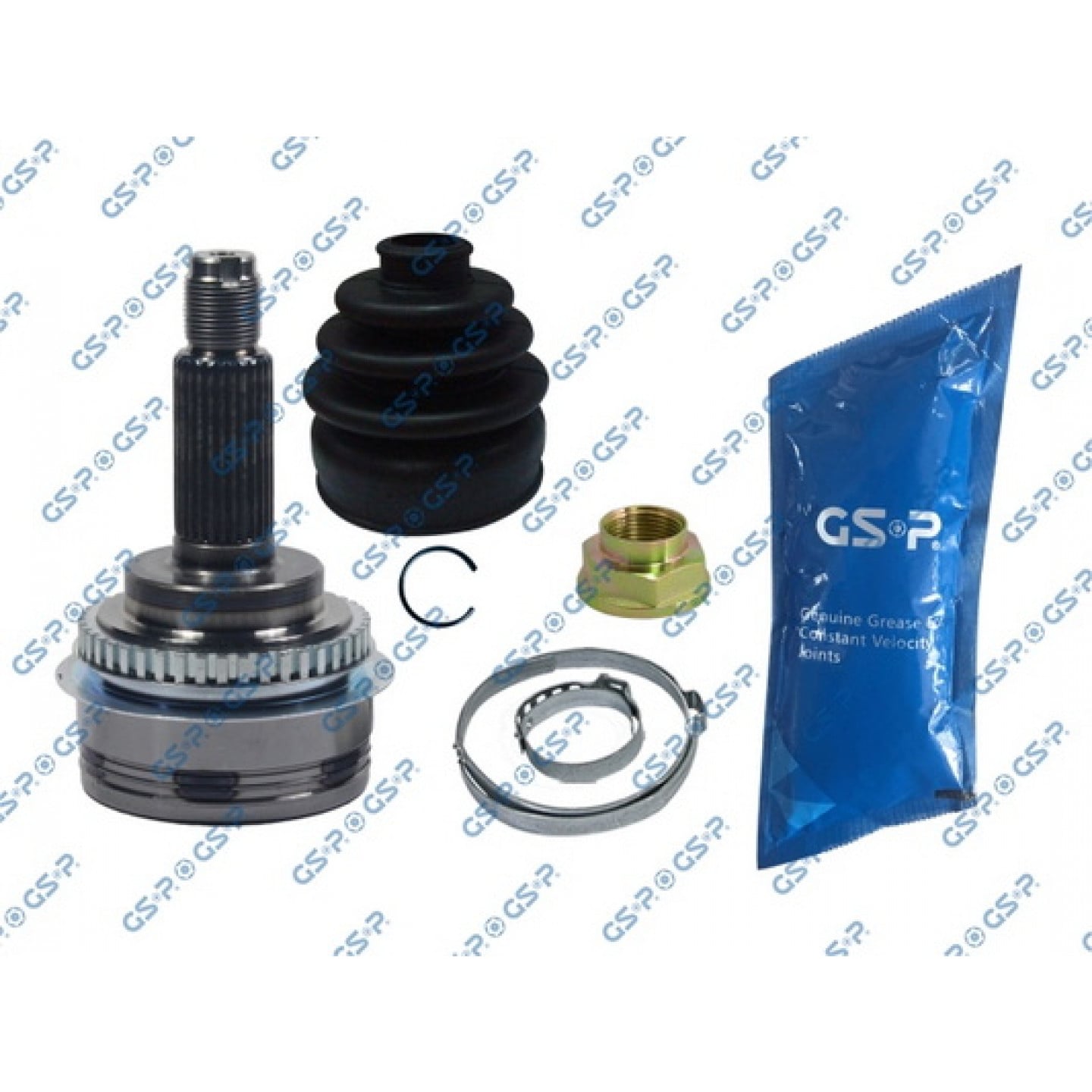 GK3692 GSP GWB3692 Kit De Roulement De Roue Des Deux Côtés De L'essieu Avant, Avec Accessoires, Avec Capteur ABS Intégré, 83 Mm | AUTODOC Prix Et Avis