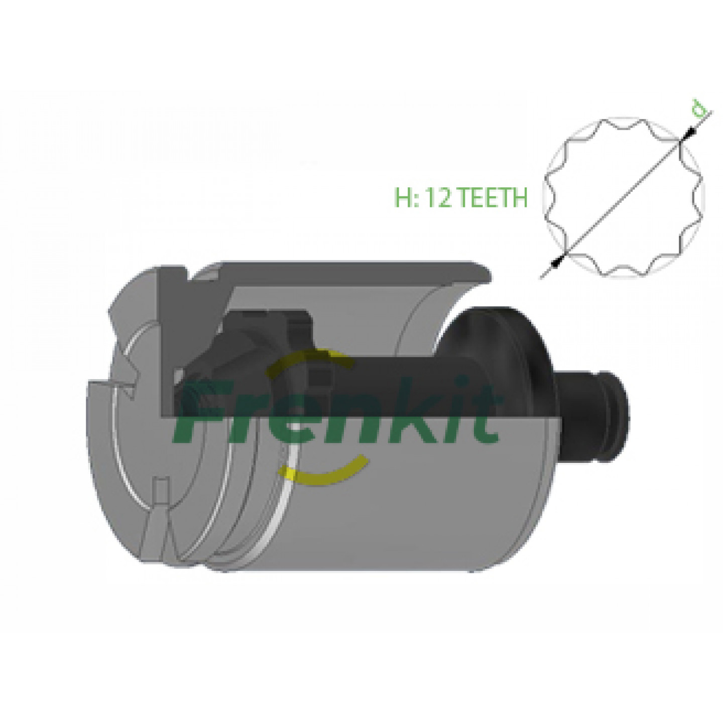 Piston, étrier de frein FRENKIT K435201T
