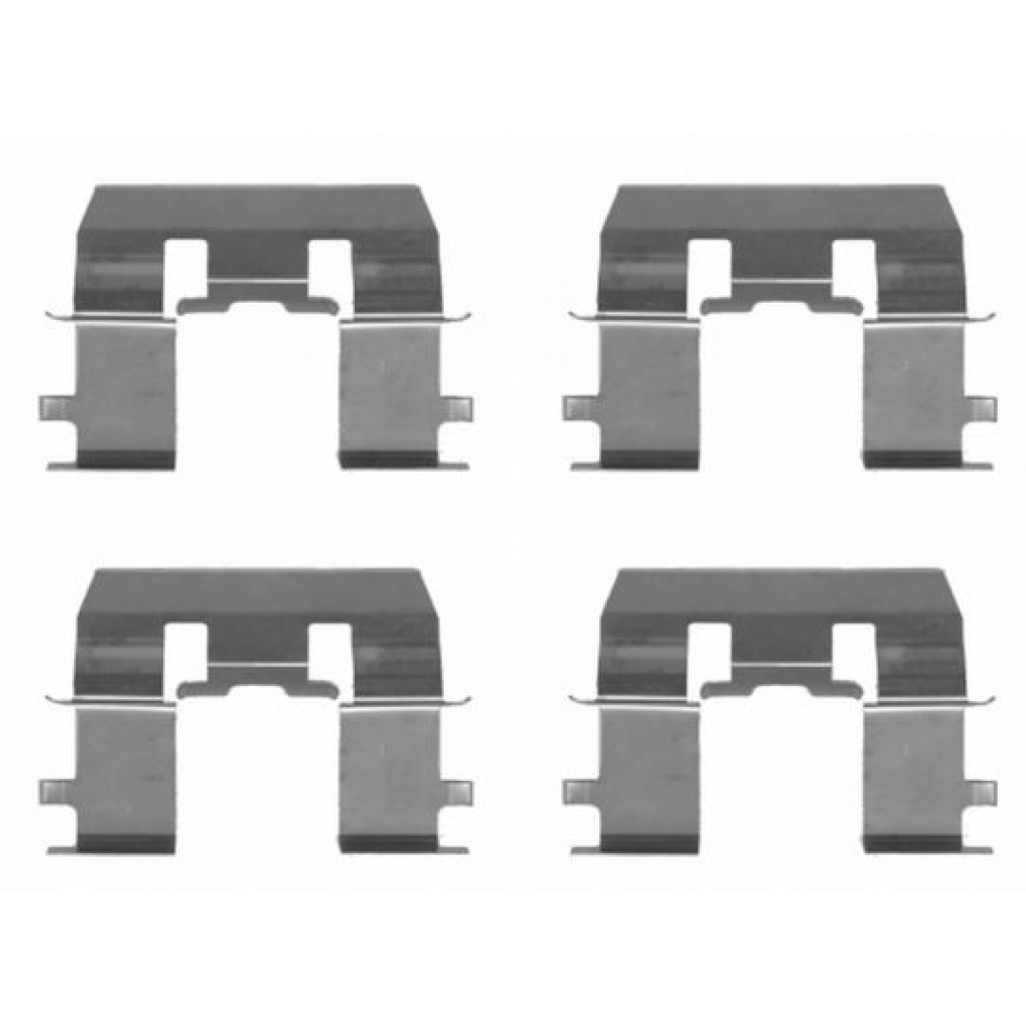 Zubehörsatz, Scheibenbremsbelag TEXTAR 82061300