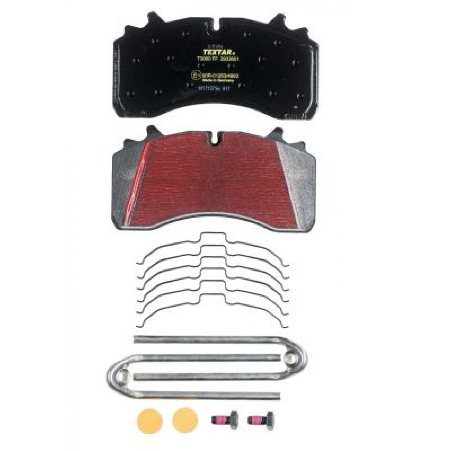 Kit de plaquettes de frein, frein à disque TEXTAR 2933601