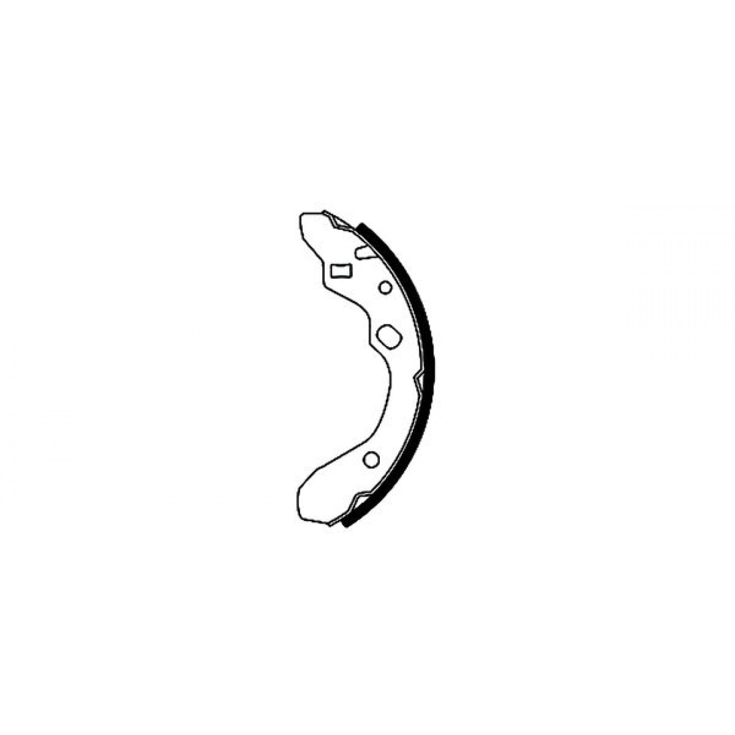Bremsbackensatz TEXTAR 91047400