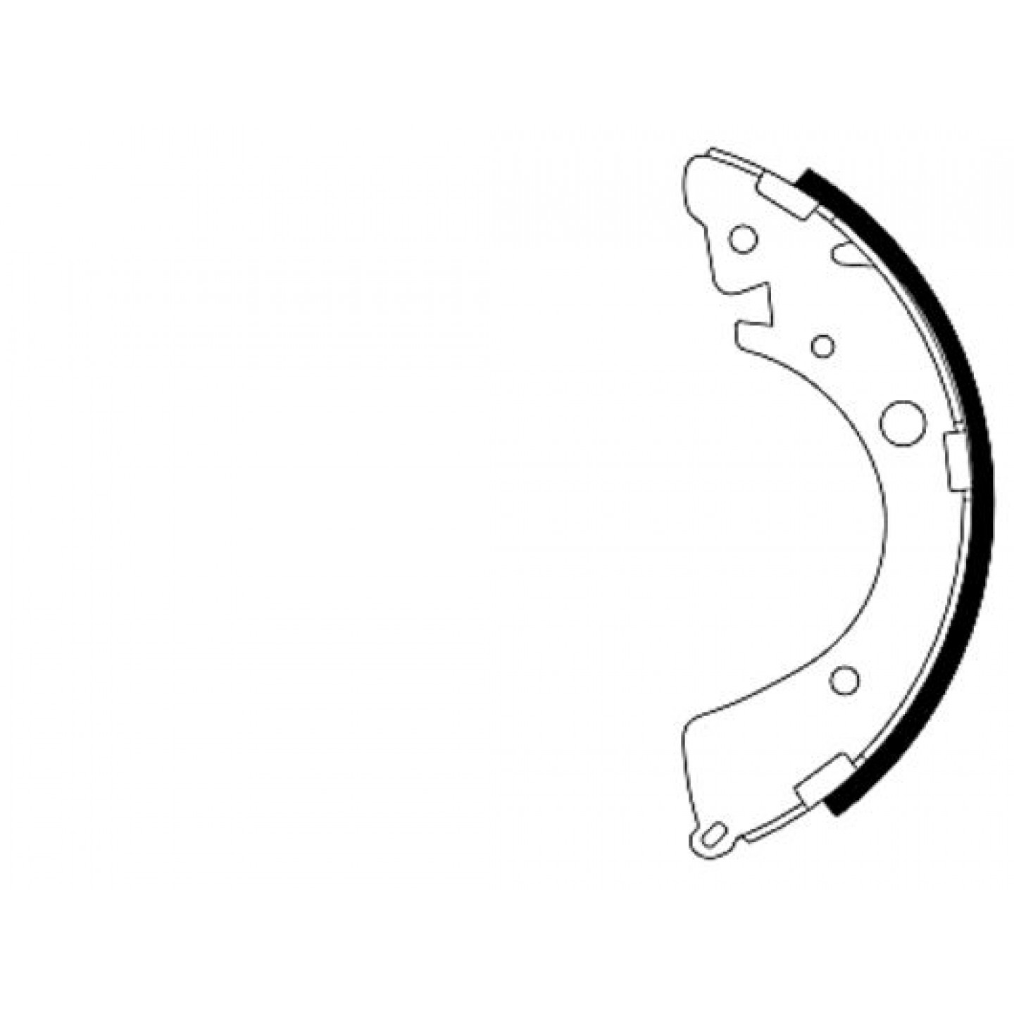 Bremsbackensatz TEXTAR 91039601