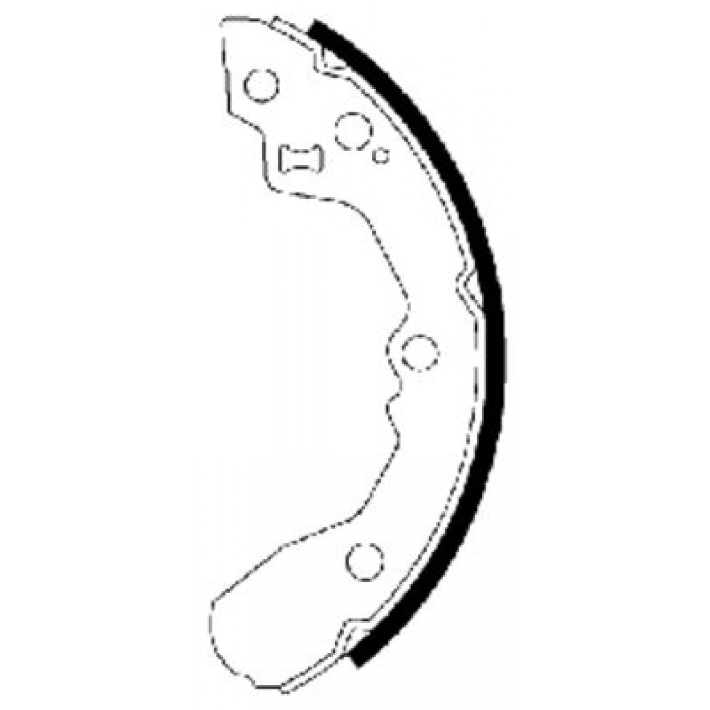 Bremsbackensatz TEXTAR 91065000