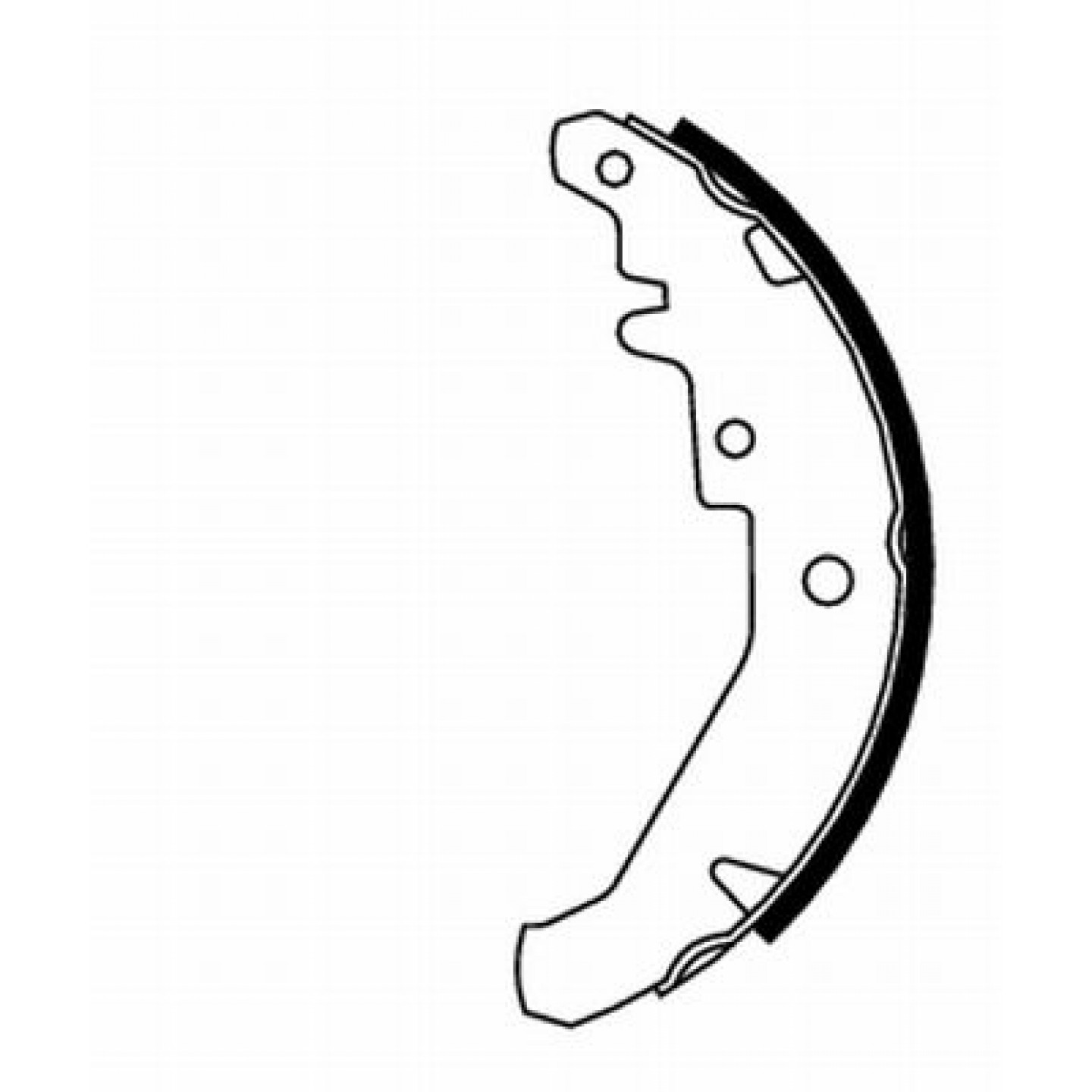 Bremsbackensatz TEXTAR 91061500