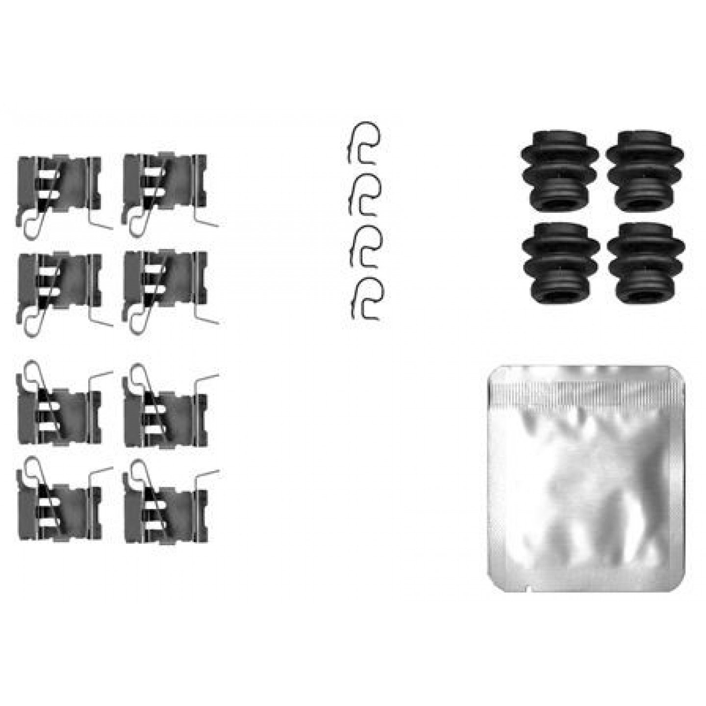 Accessoireset, schijfremblok TEXTAR 82562300