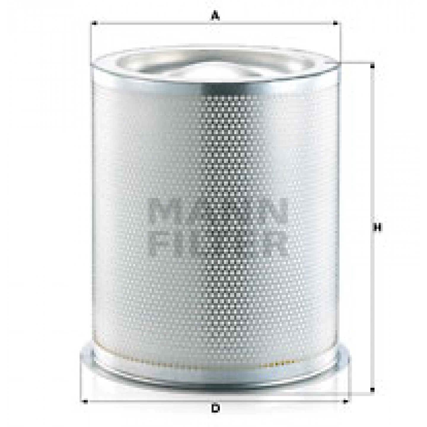 Filter, persluchtsysteem MANN-FILTER LE 33 003 x