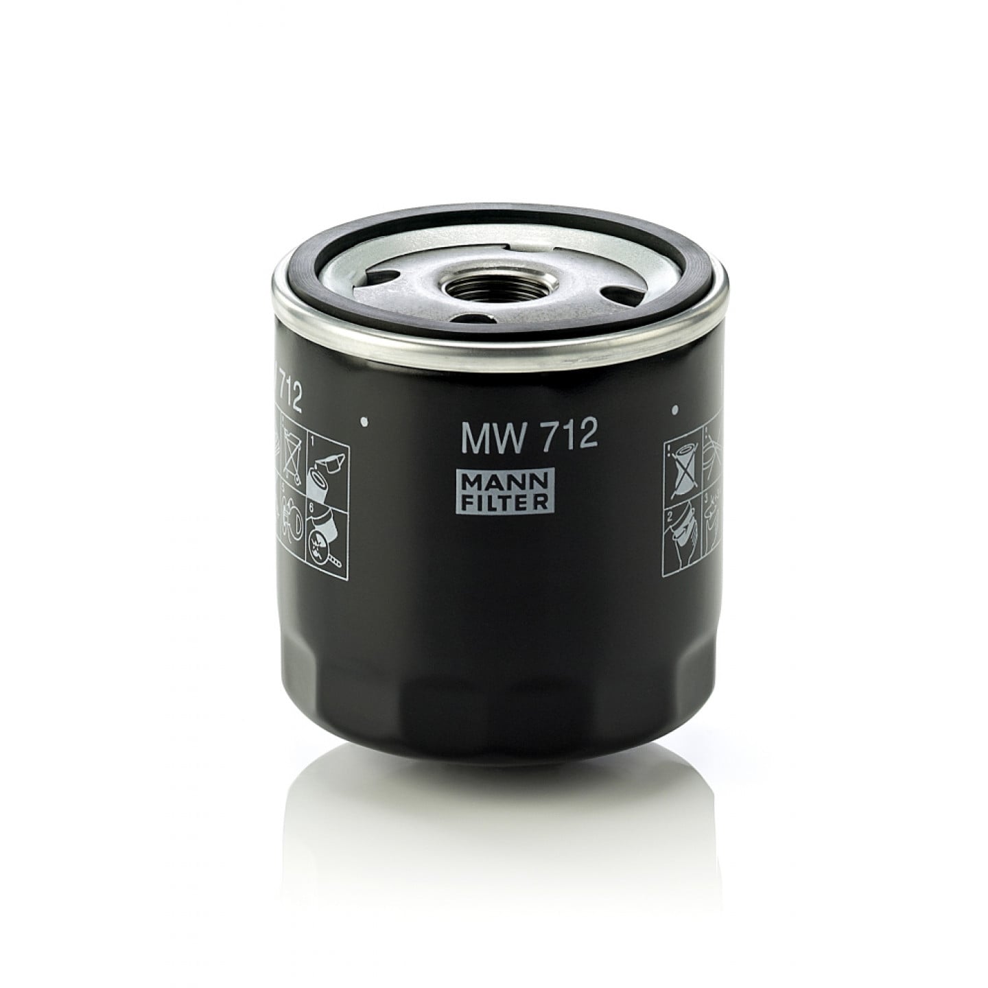 Olejový filtr MANN-FILTER MW 712