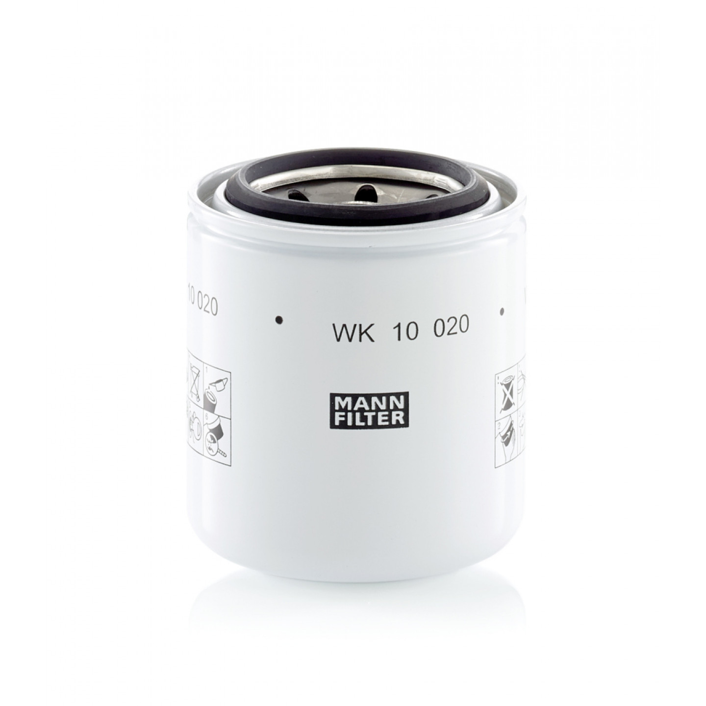 MANN-FILTER WK 10 051 Filtro Carburante Qualità Primo Equipaggiamento | Per Auto E Veicoli Commerciali, Protegge Il Motore Da Sporco E Acqua - 6