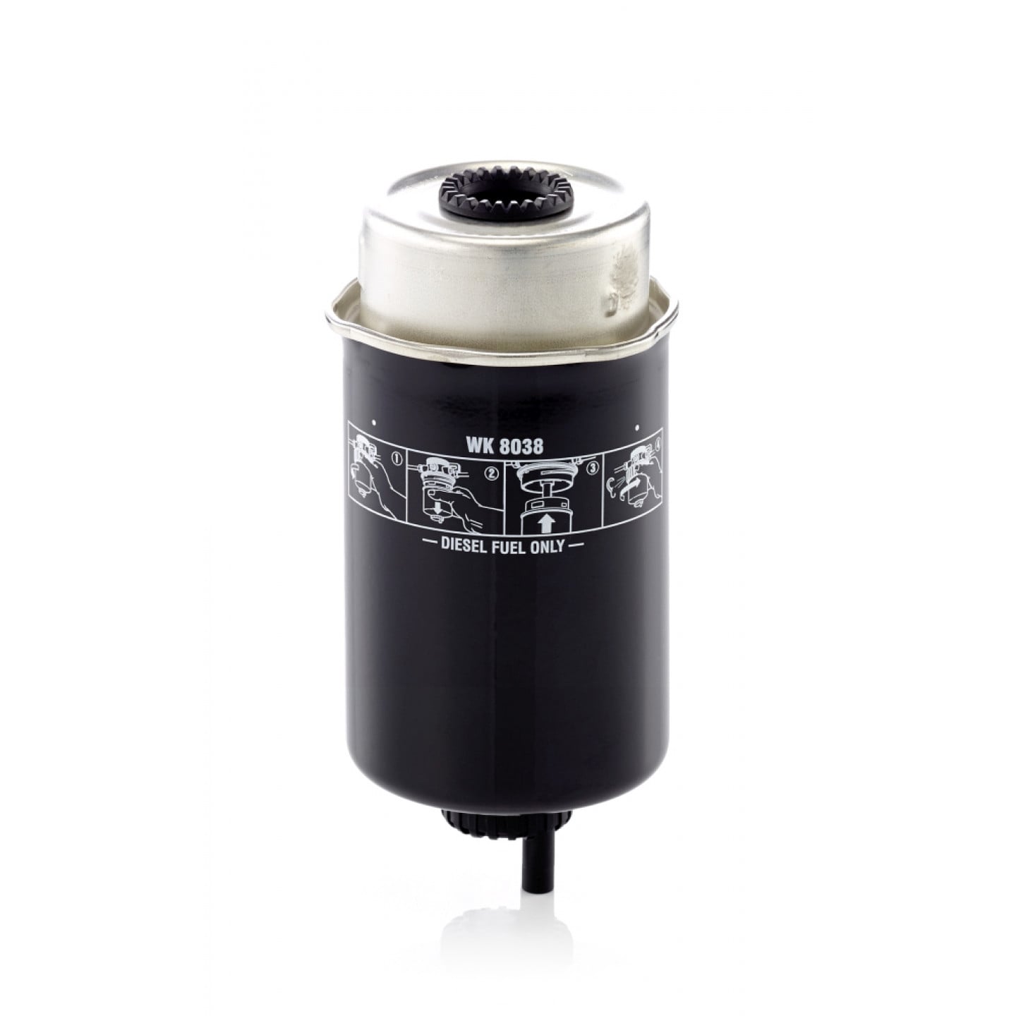 Palivový filtr MANN-FILTER WK 8038