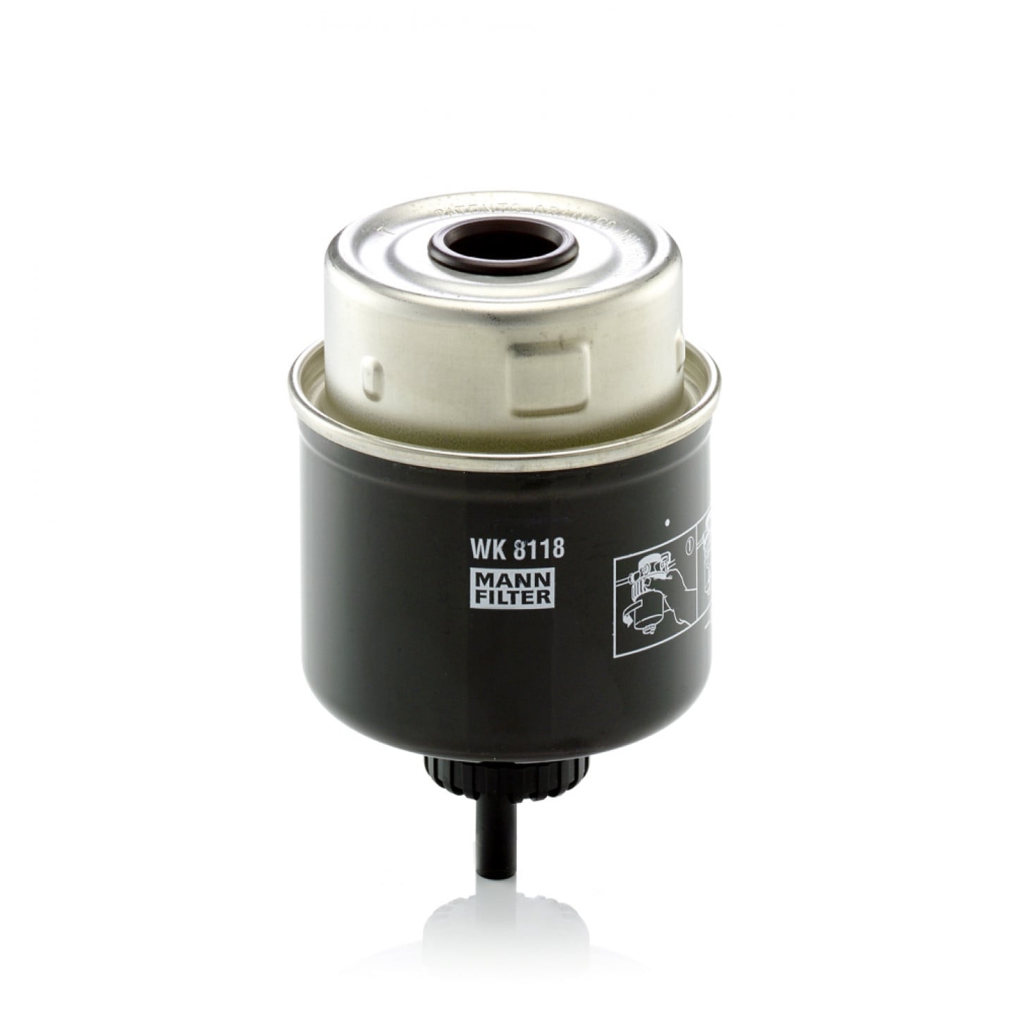 Filtro carburante MANN-FILTER WK 8118