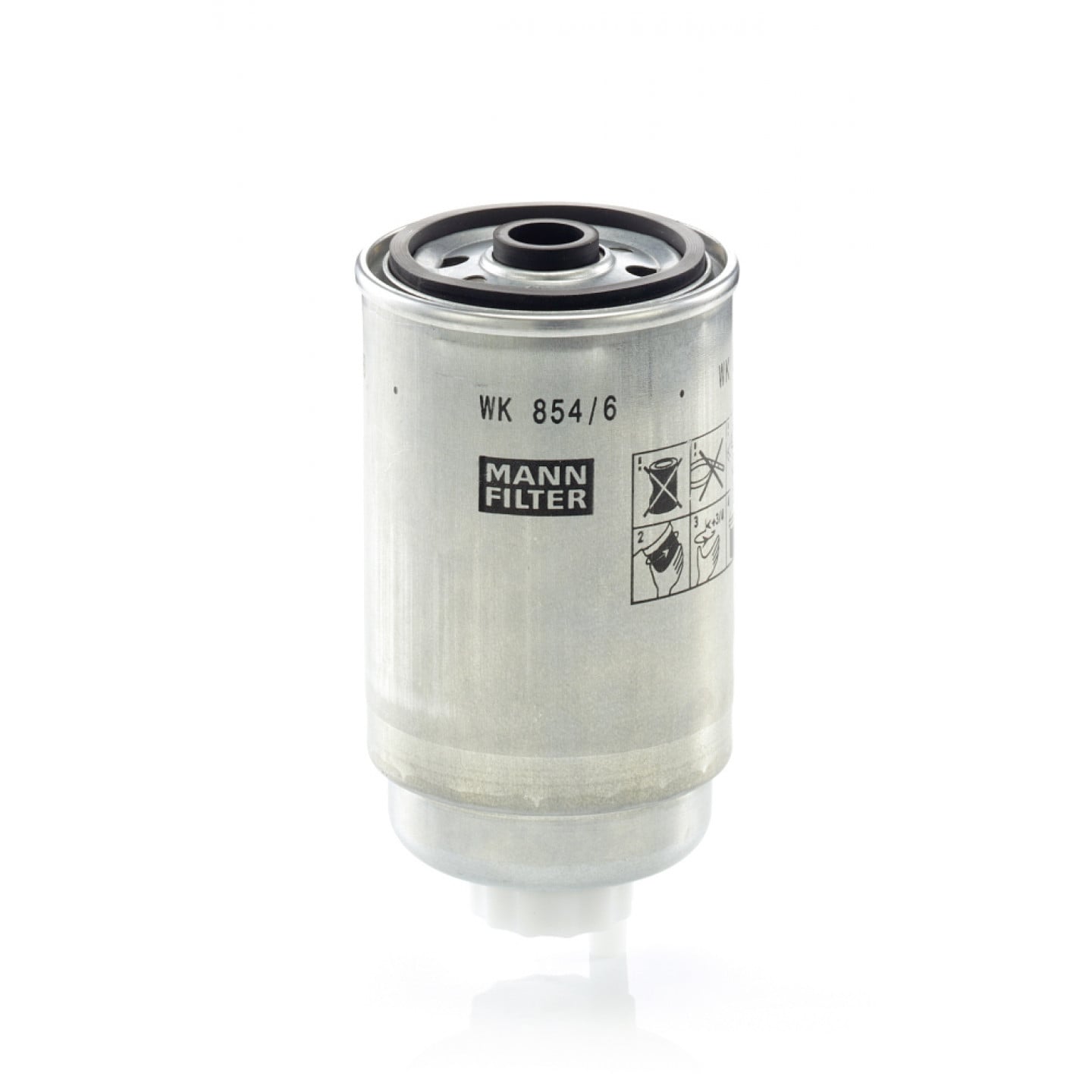 Brandstoffilter MANN-FILTER WK 854/6