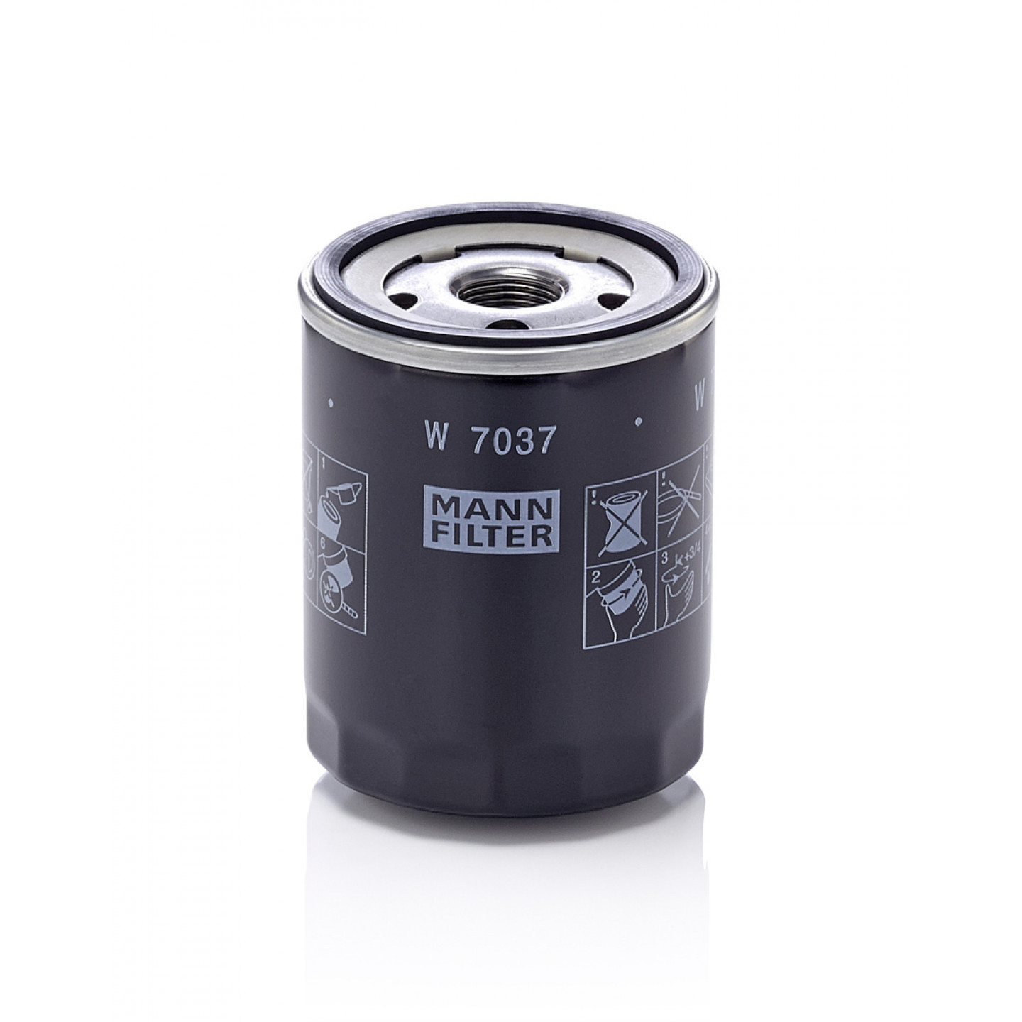 Oliefilter MANN-FILTER W 7037