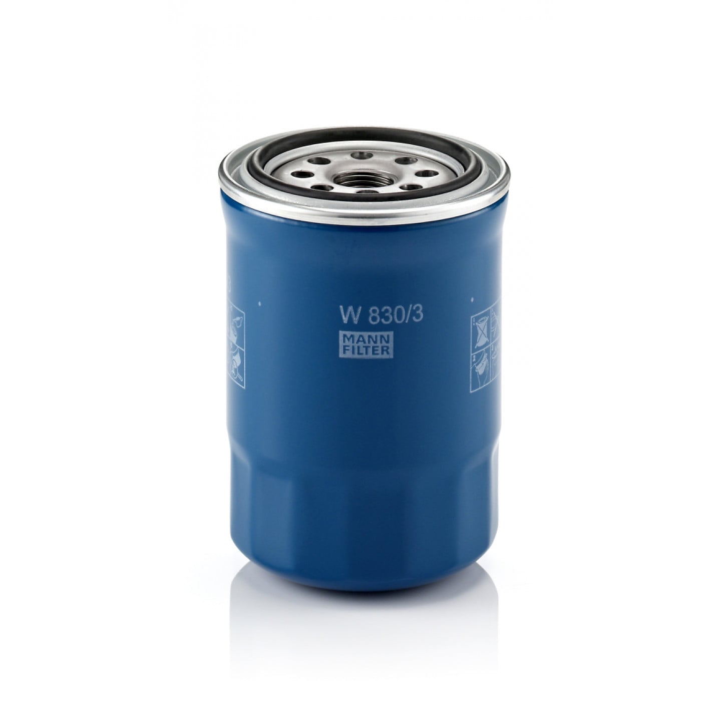 Oliefilter MANN-FILTER W 830/3
