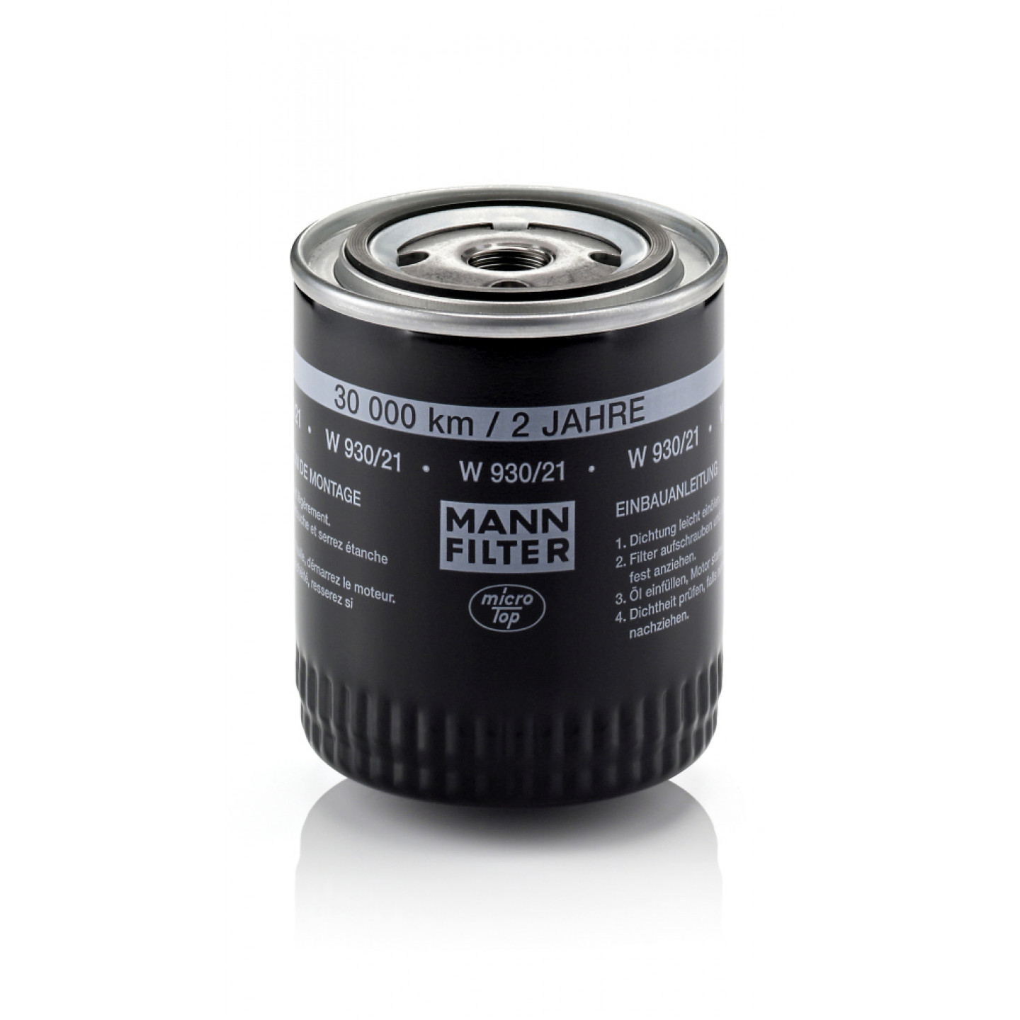 Oliefilter MANN-FILTER W 930/21